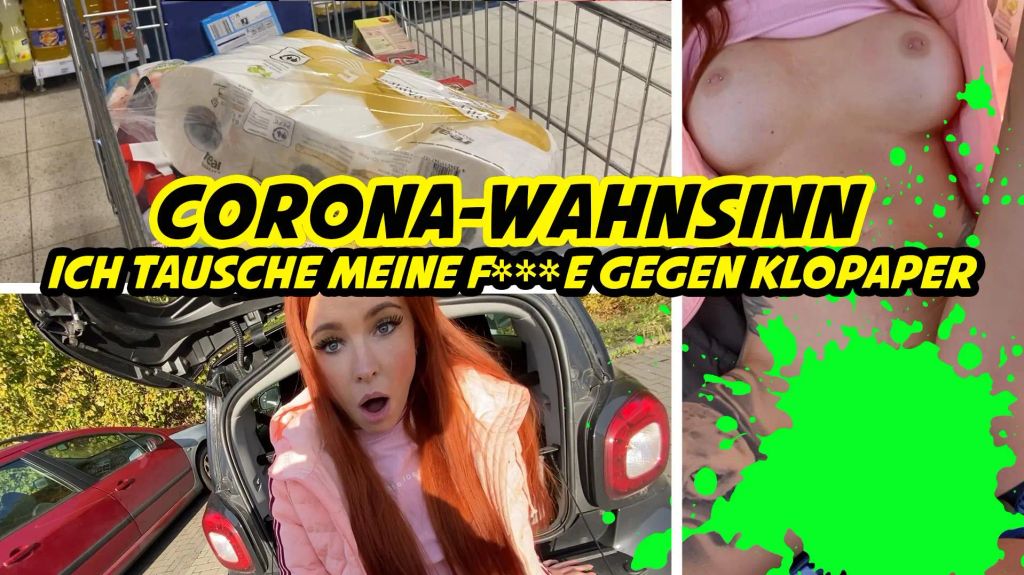 LexyRoxx - CORONA-WAHNSINN – ich tausche meine Fotze gegen Klopapier