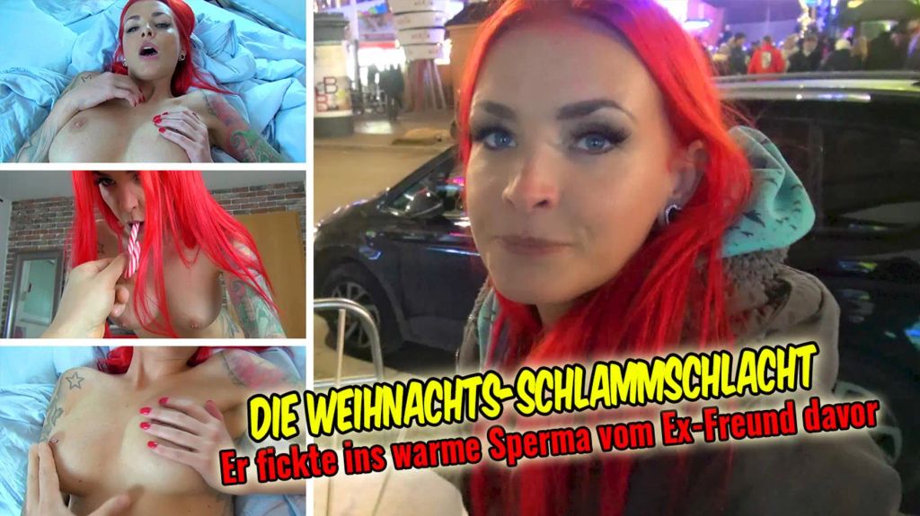 LexyRoxx - die Weihnachts Schlammschlacht I Er fickte ins warme Sperma