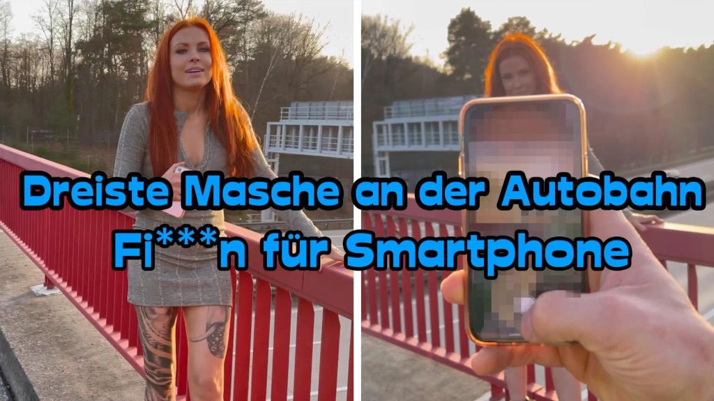 LexyRoxx - Dreiste Masche an der Autobahn – Ficken für Smartphone