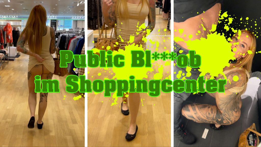 LexyRoxx - Public Blowjob im Shoppingcenter