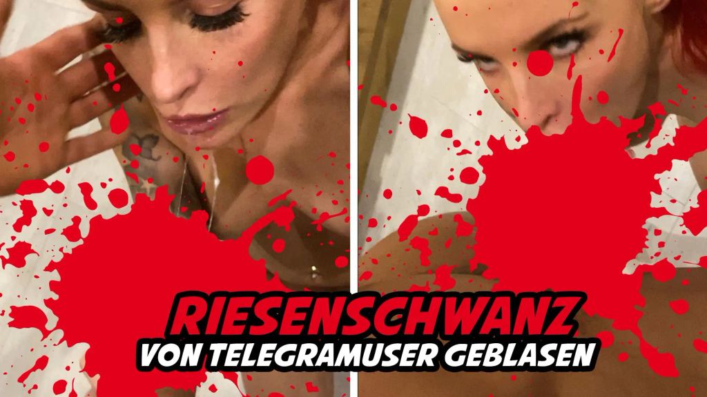 LexyRoxx - Riesenschwanz von Telegramuser geblasen